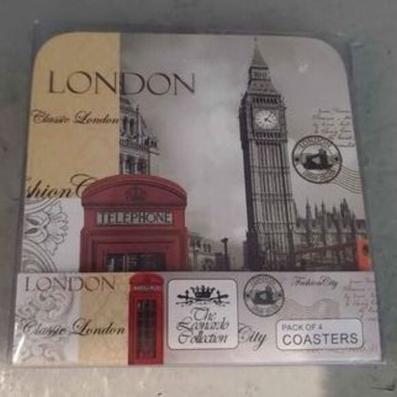 London coaster set - Picture 1 of 2